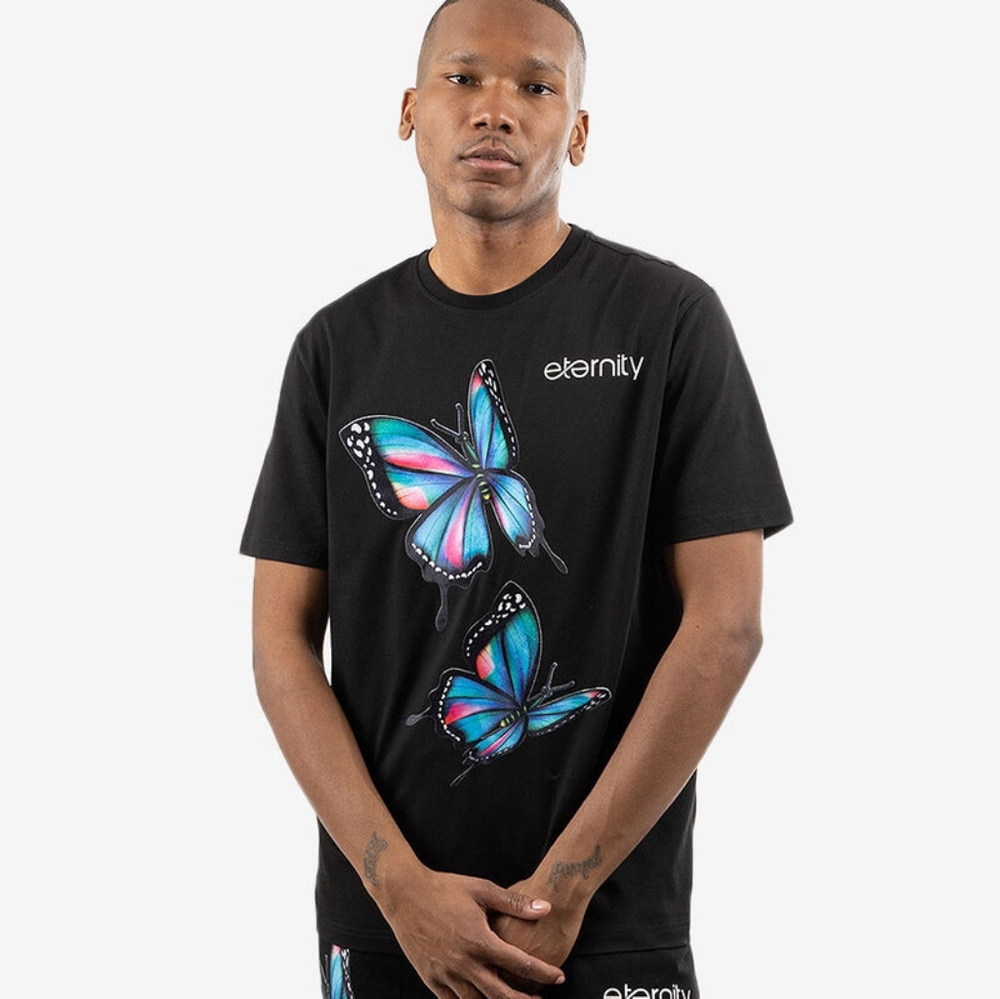 Hudson Eternity BC/AD Butterflies T shirt